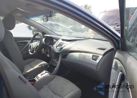 2013 Hyundai Elantra Gls from USA, damaged, VIN KMHDH4AE4DU952909